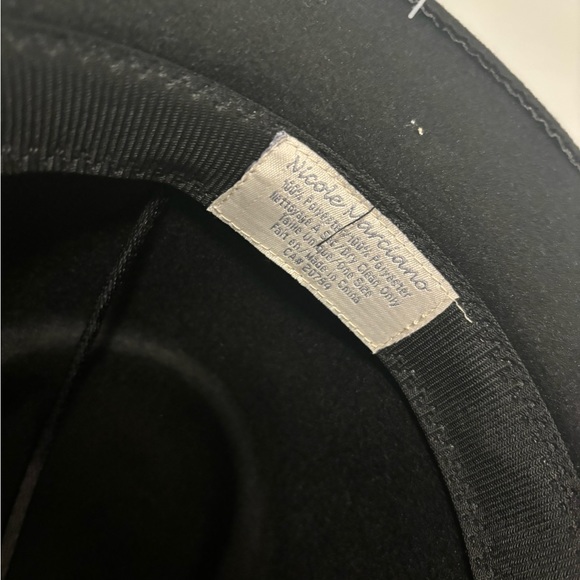 Black ladies fedora with braided detail - Picture 5 of 5